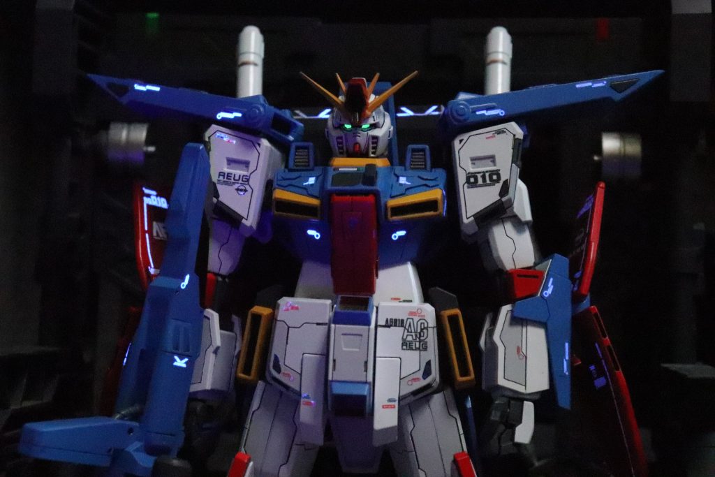 UVライトを当てて。