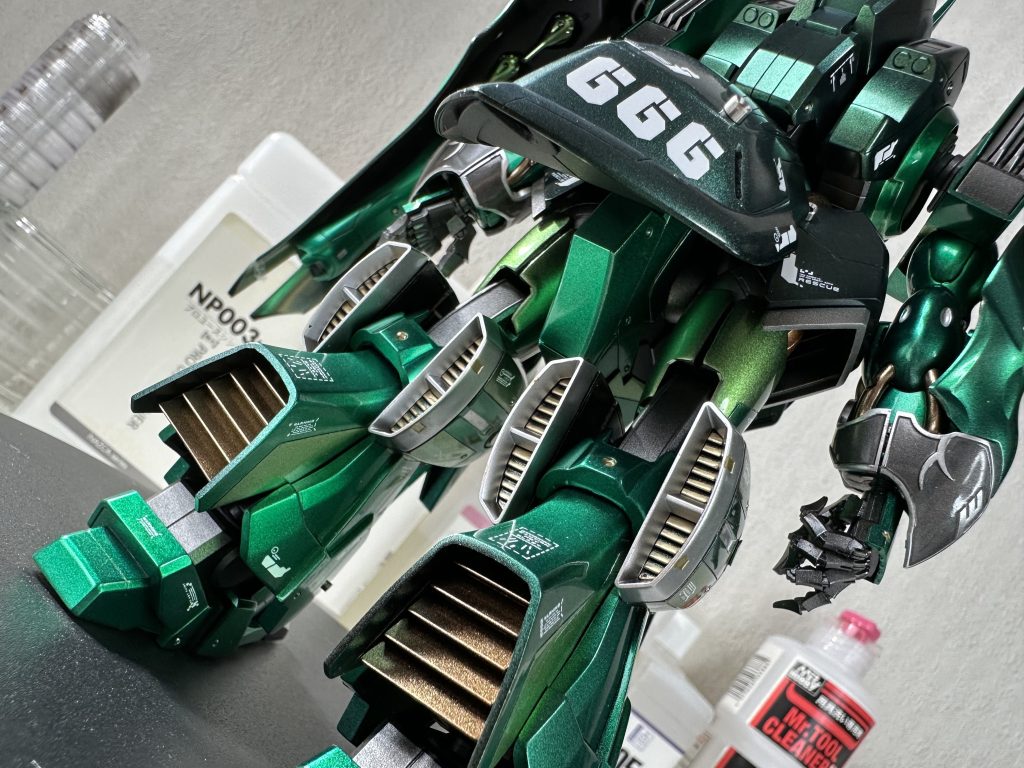 ダクトはパールカッパーで塗装。良い味が出ています。