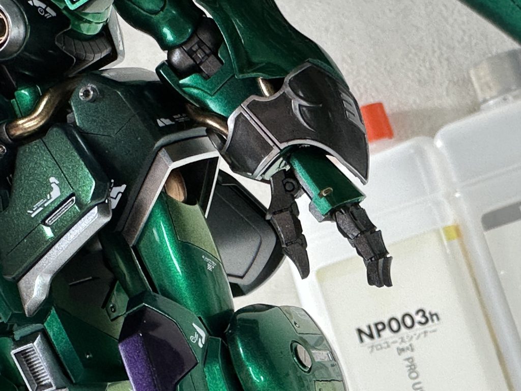 総額3万円越え‼︎美しきメタルパーツでディティールアップ‼︎<HGクシャトリヤ>–7枚目/制作者:Ryo@HRC