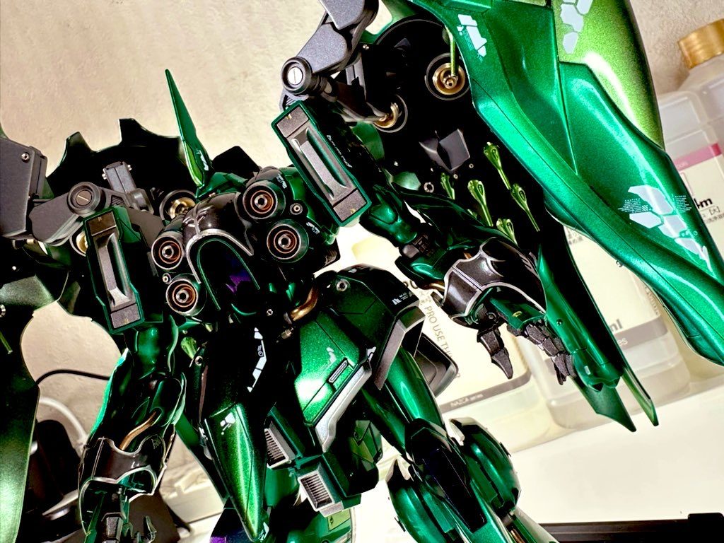 総額3万円越え‼︎美しきメタルパーツでディティールアップ‼︎<HGクシャトリヤ>–6枚目/制作者:Ryo@HRC