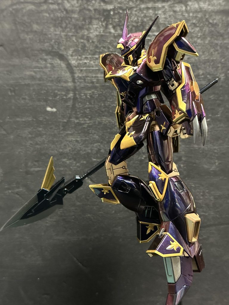 色を塗ったらFFの竜騎士に見えたのでソレっぽく