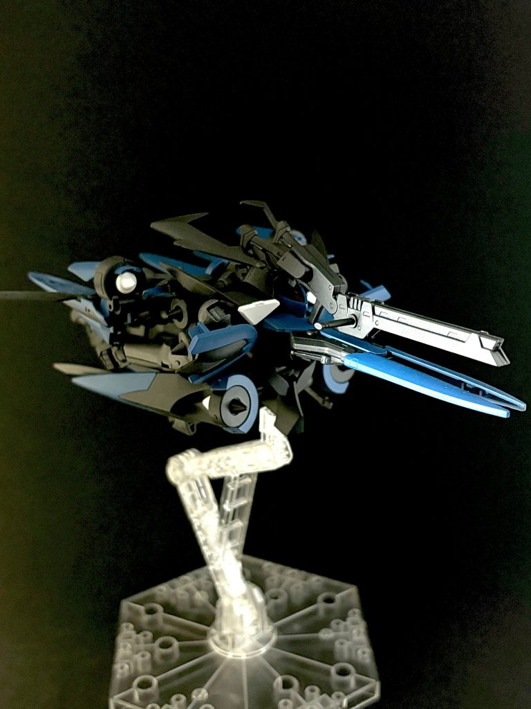 横から見るとこんな感じ。何とかギリギリ収められたと自分は思っているのですが、これはこのフォルムでちゃんとスピードが出るのだろうか…。