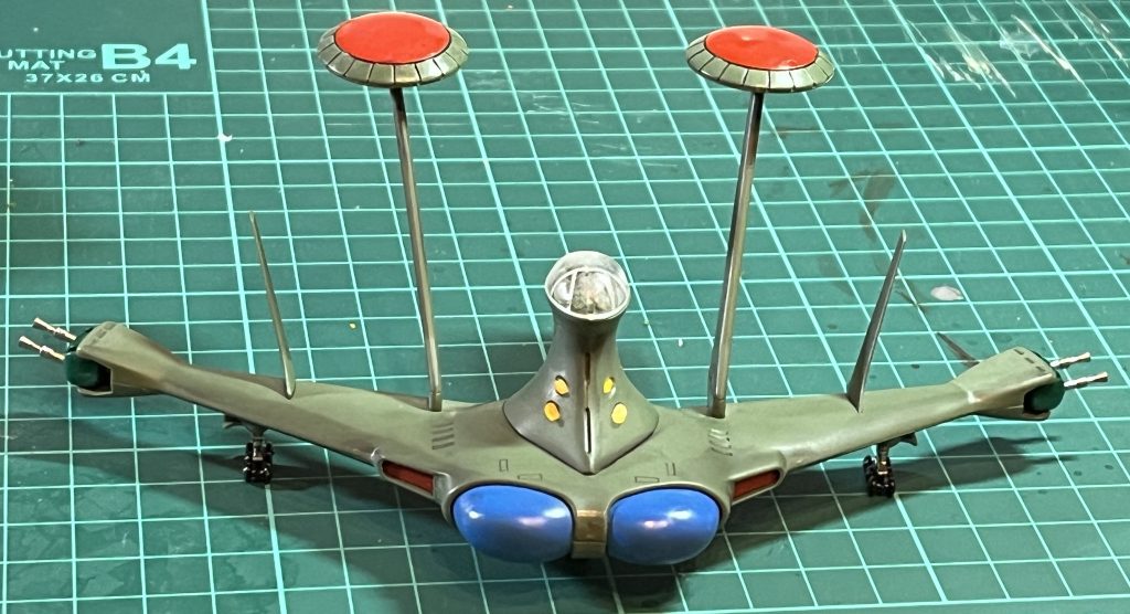 ガンダムマーカーで部分塗装からウェザリング