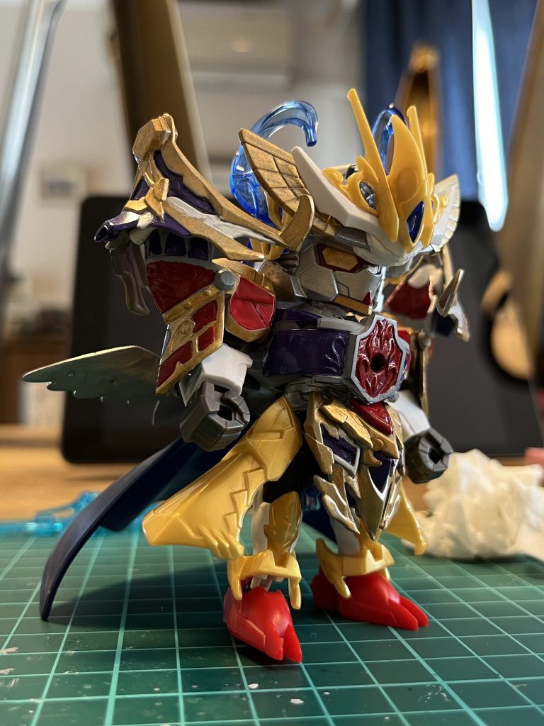 数ヶ月放置した後救ってくれたのは三国創傑伝孫尚香ストライクルージュとの出会いようやく完成の目処がたちました