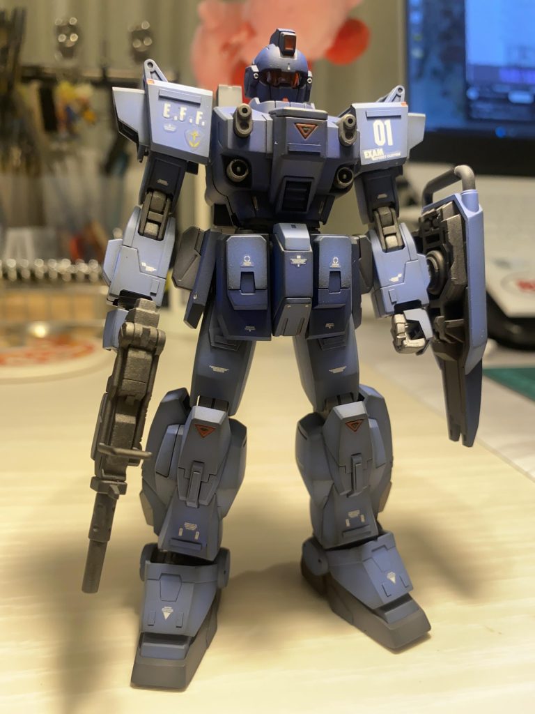 先人の作品を参考にプラ板でお手軽ディティールアップ、バーニアも追加してみました🐣