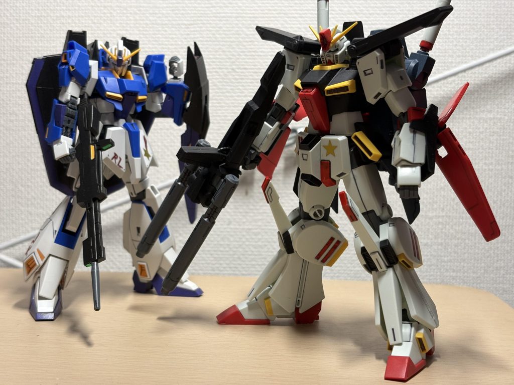 ということで終わりです。ルーのΖガンダムも投稿してるので見てくれたら嬉しいです。ガンダムチームでいずれ並べるつもりなので、また頑張りたいですねー。それじゃあ。。