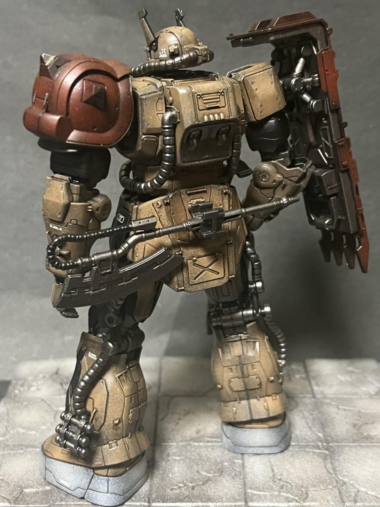 ザクⅡ  レッドウルフ隊隊長機😄–4枚目/制作者：nao-H