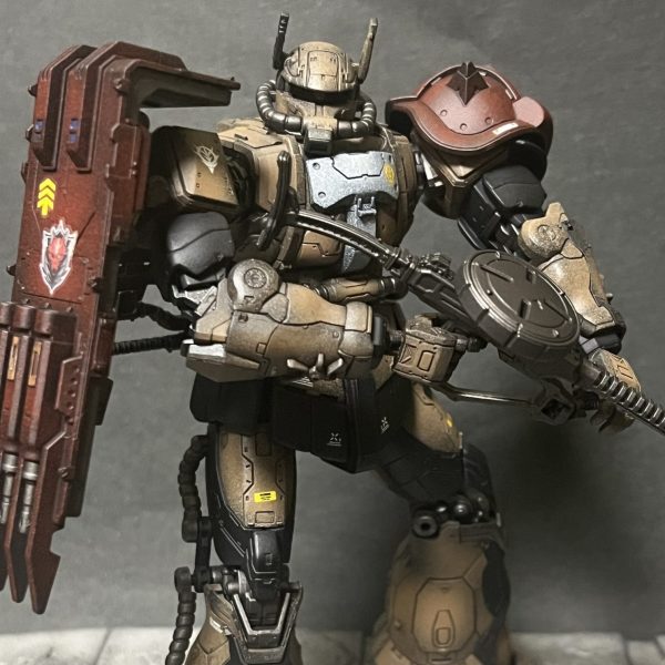 ザクⅡ  レッドウルフ隊隊長機😄