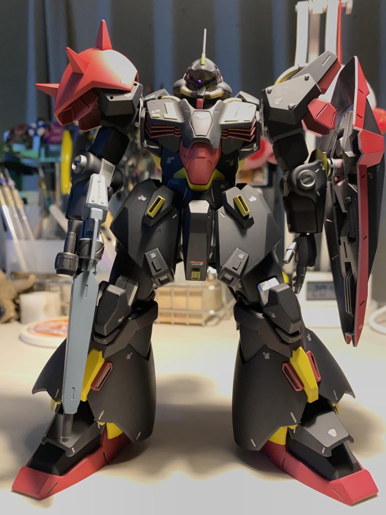 メッサーをサイコガンダム風に塗装してみました🐣