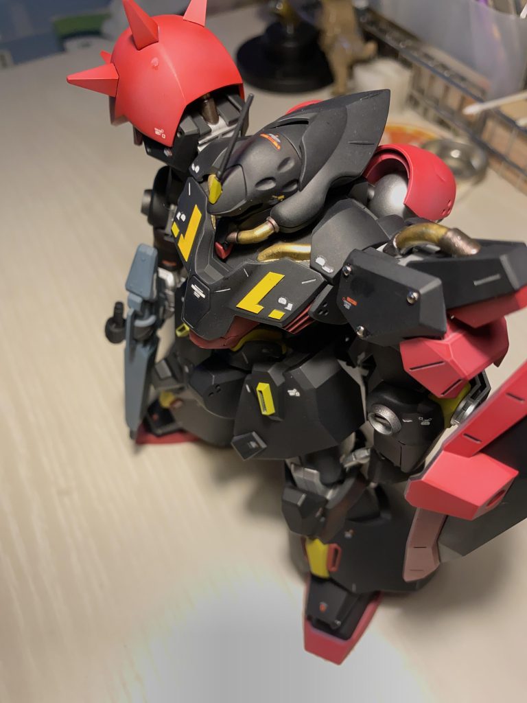 胸もサイコガンダムに寄せる感じで🐥