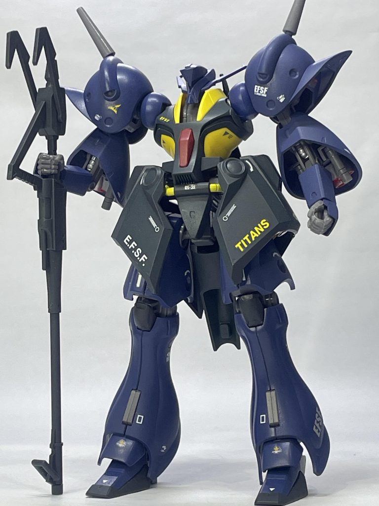 HG ガブスレイをティターンズカラーに全塗装。ボリノークサマーン発売記念制作2週目。今週からシロッコ設計MSに絞って制作していこうと思います。