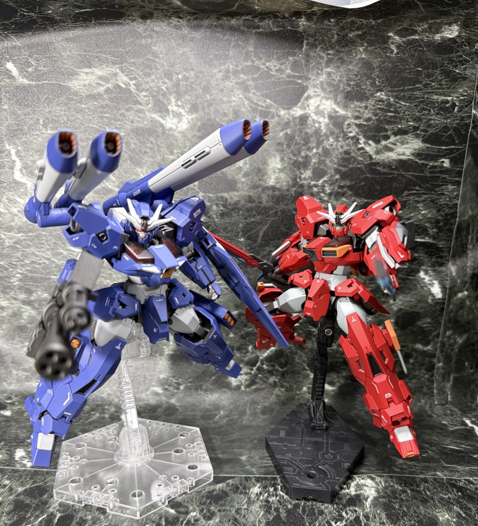 砲戦仕様の1号機と。高機動型のルブリスウルを作れば1チーム組めるかも。(ソーンは...