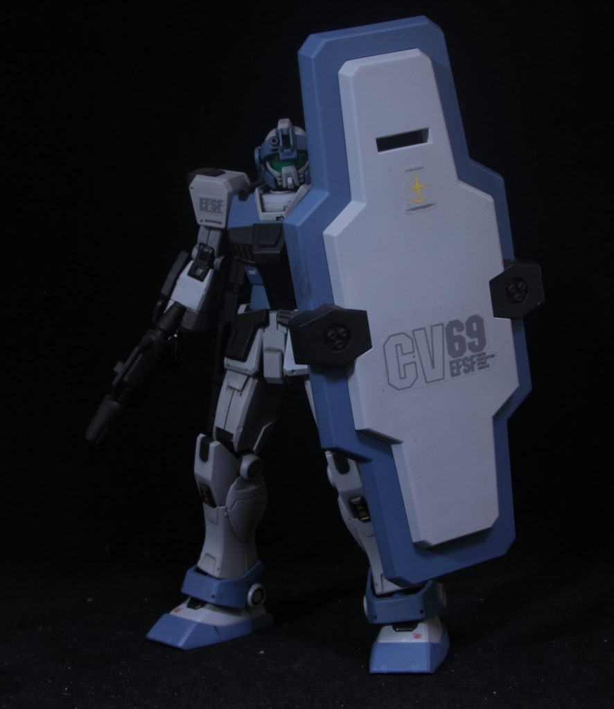 ＨＧ ジム・ガードカスタム（Ｅ-２ビーム・スプレーガン装備）–8枚目/制作者：moubook