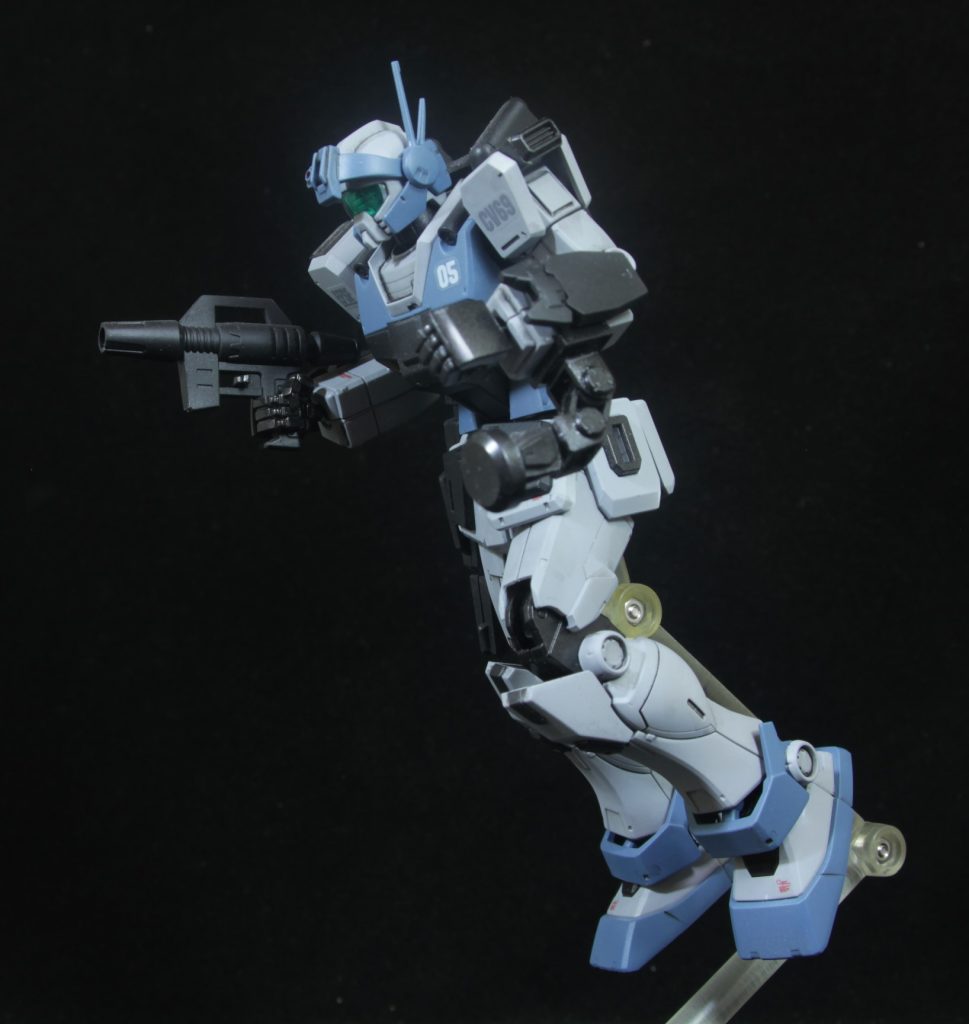 ＨＧ ジム・ガードカスタム（Ｅ-２ビーム・スプレーガン装備）–9枚目/制作者：moubook