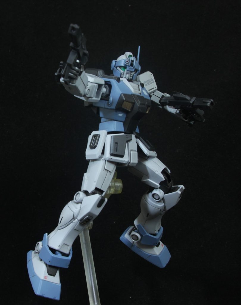 ＨＧ ジム・ガードカスタム（Ｅ-２ビーム・スプレーガン装備）–7枚目/制作者：moubook