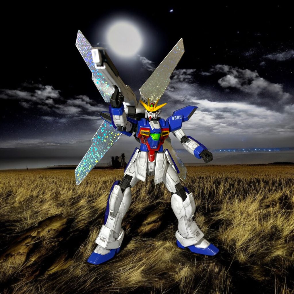 HGAW1/144 ガンダムX3号機–4枚目/制作者：丸五ワークス