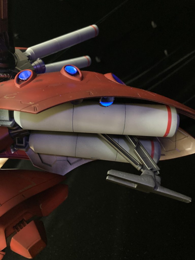 仮組みしなかったので最後に致命的なミスが発覚。目立たない所ではあるけどモヤモヤしますね。