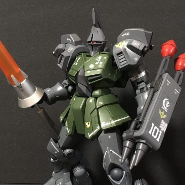 MS-15 ギャン陸戦型仕様。｜@1997integraiderさんのガンプラ作品