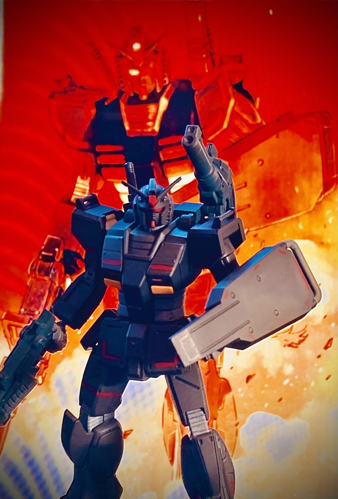 コミックのカラーページをバックに！今回もご覧いただきありがとうございました😊