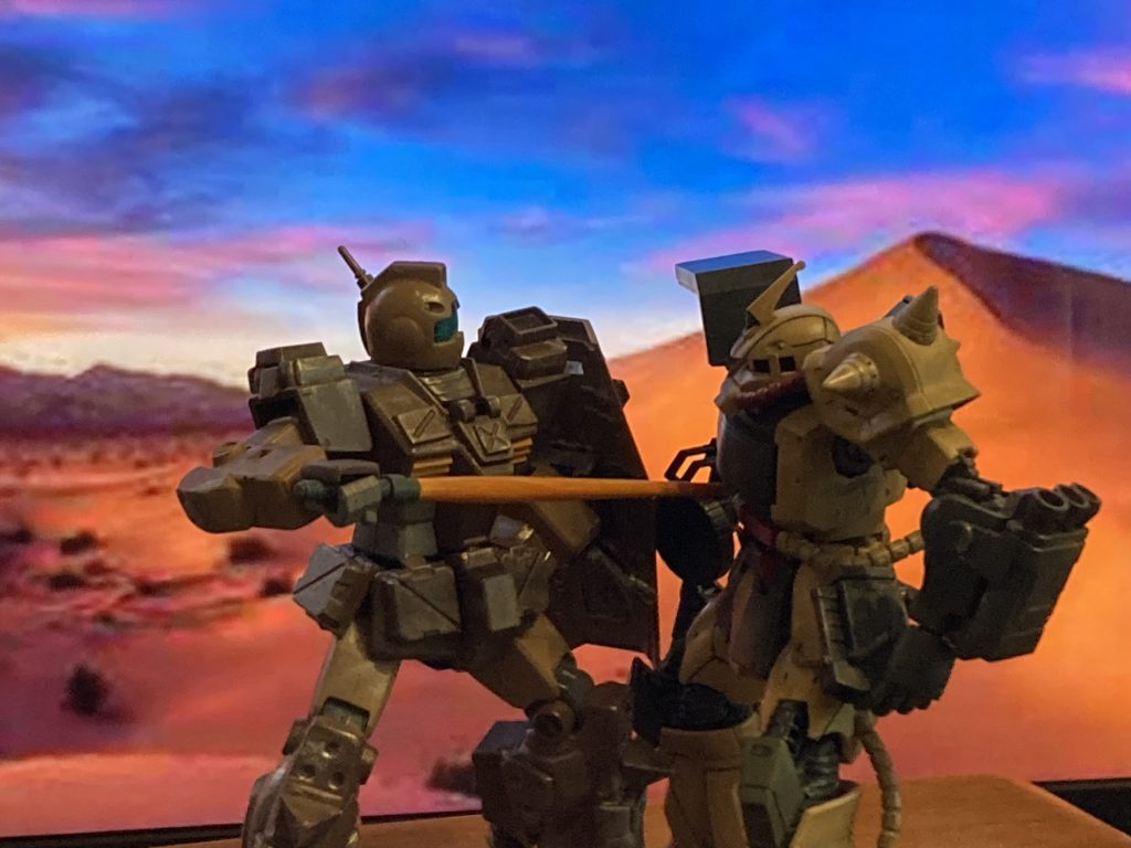 ビームサーベルも使いますよー!『ジョワーわー!ビビー!』