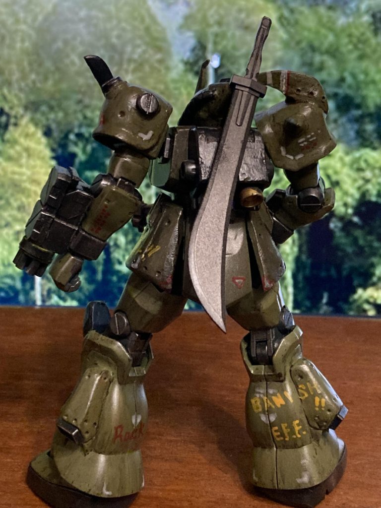 いろいろマーキングは全て手書きです。なんか、スラングを書いてますね^_^