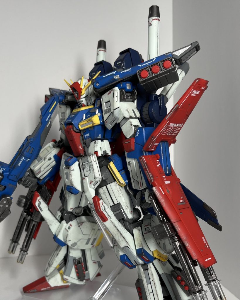 MG 強化型ZZガンダム Ver.Ka–4枚目/制作者：よこぷら