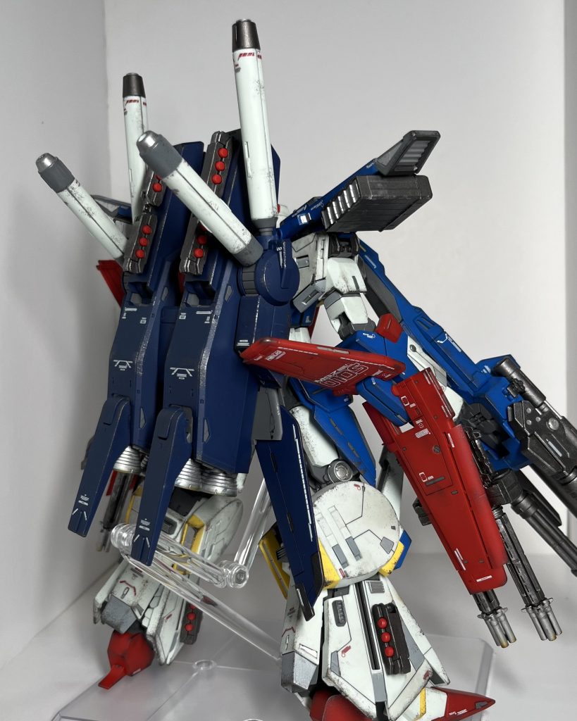 MG 強化型ZZガンダム Ver.Ka–2枚目/制作者：よこぷら