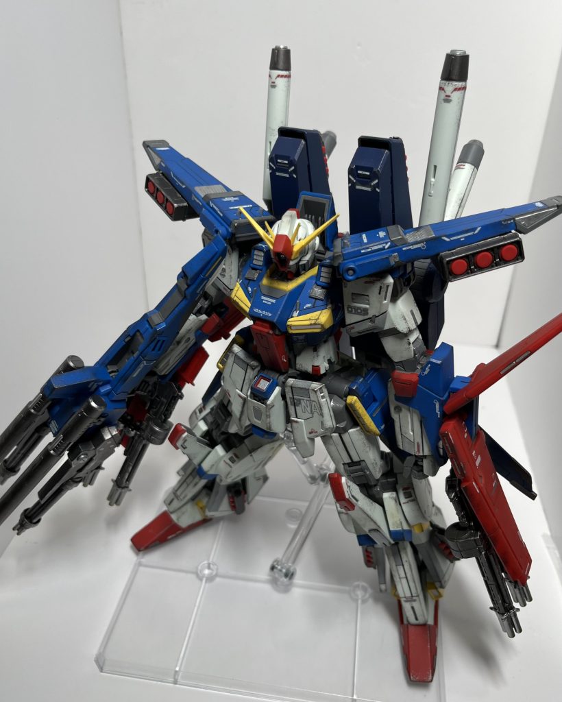 MG 強化型ZZガンダム Ver.Ka–3枚目/制作者：よこぷら