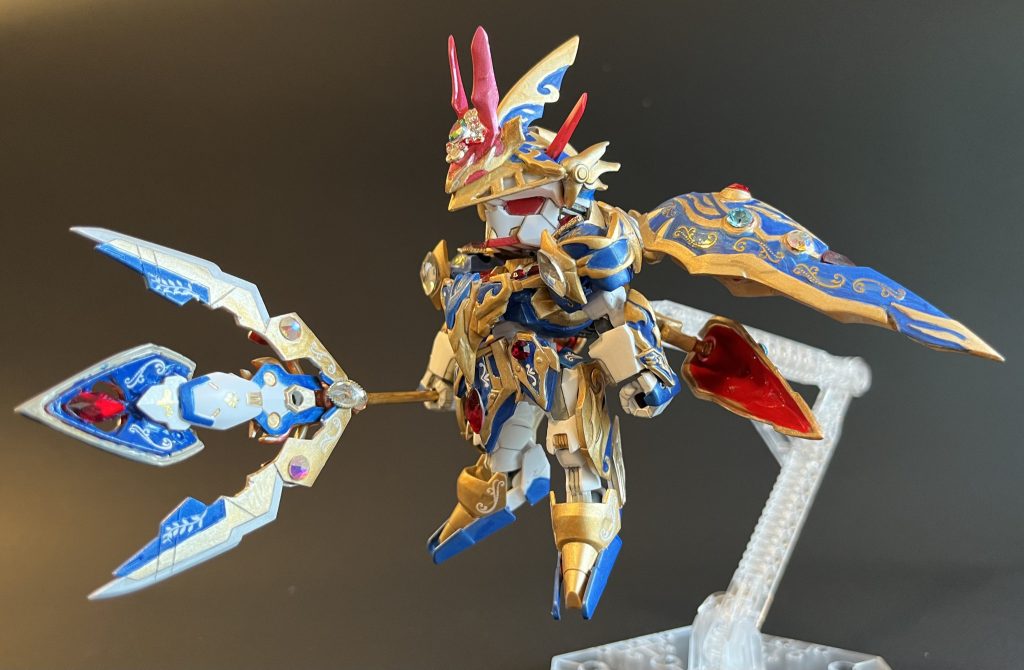 聖竜騎士ガンダムエアリアル–2枚目/制作者：クリームシュウ(探プラ部)