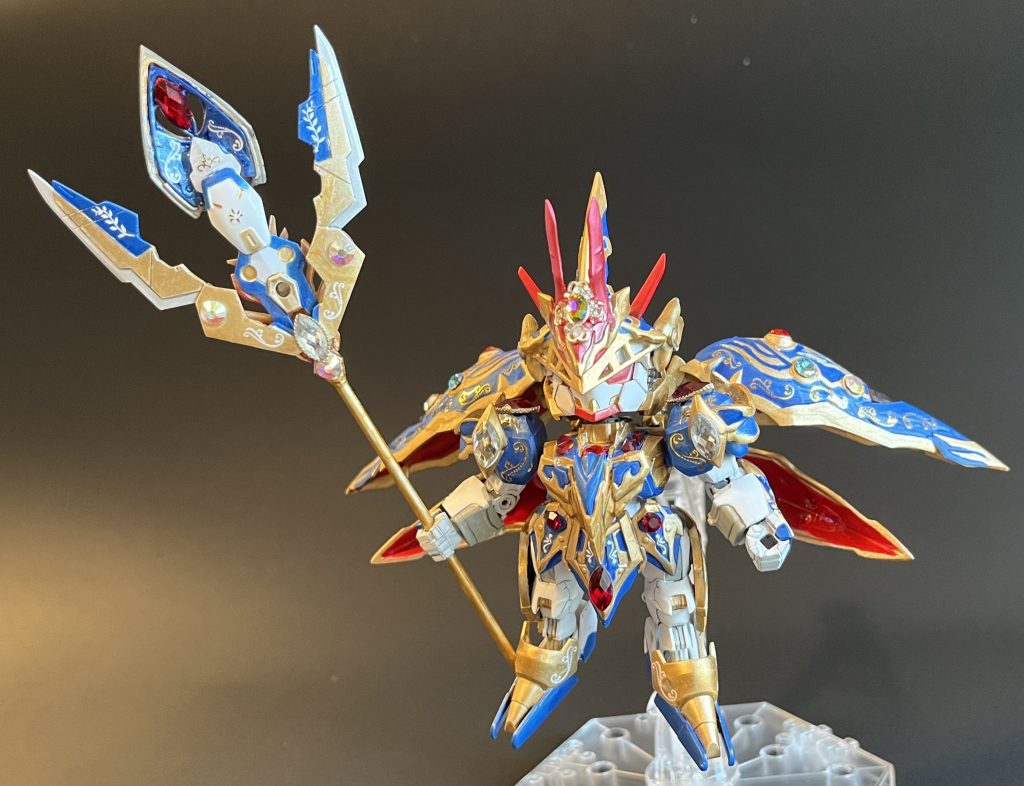 聖竜騎士ガンダムエアリアル–5枚目/制作者：クリームシュウ(探プラ部)