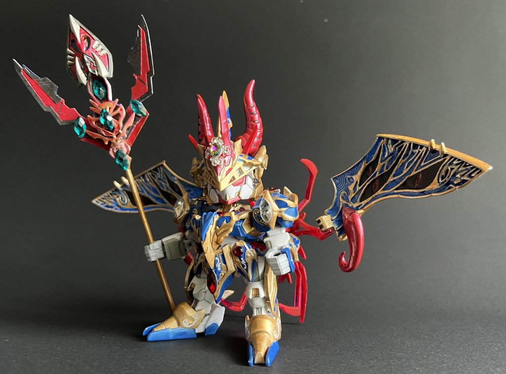 聖竜騎士ガンダムエアリアル–4枚目/制作者：クリームシュウ(探プラ部)