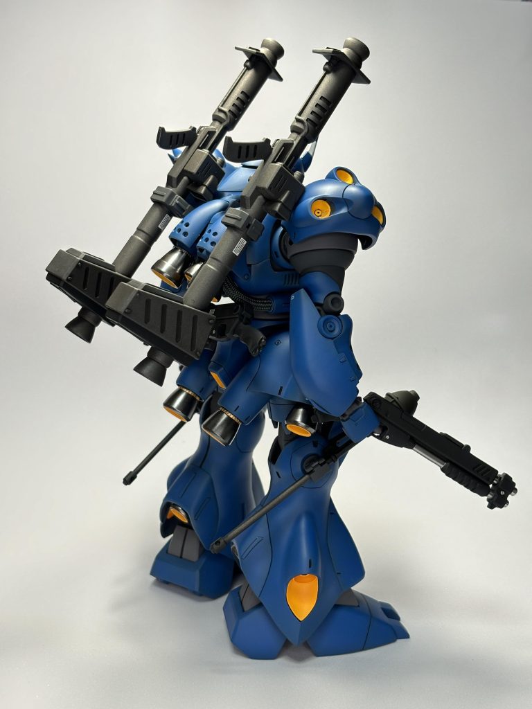 いつものアングル③パッと見よくわかりませんが、ショットガンやバズーカ、シュツルムファウストの塗り分けは珍しく頑張りました。