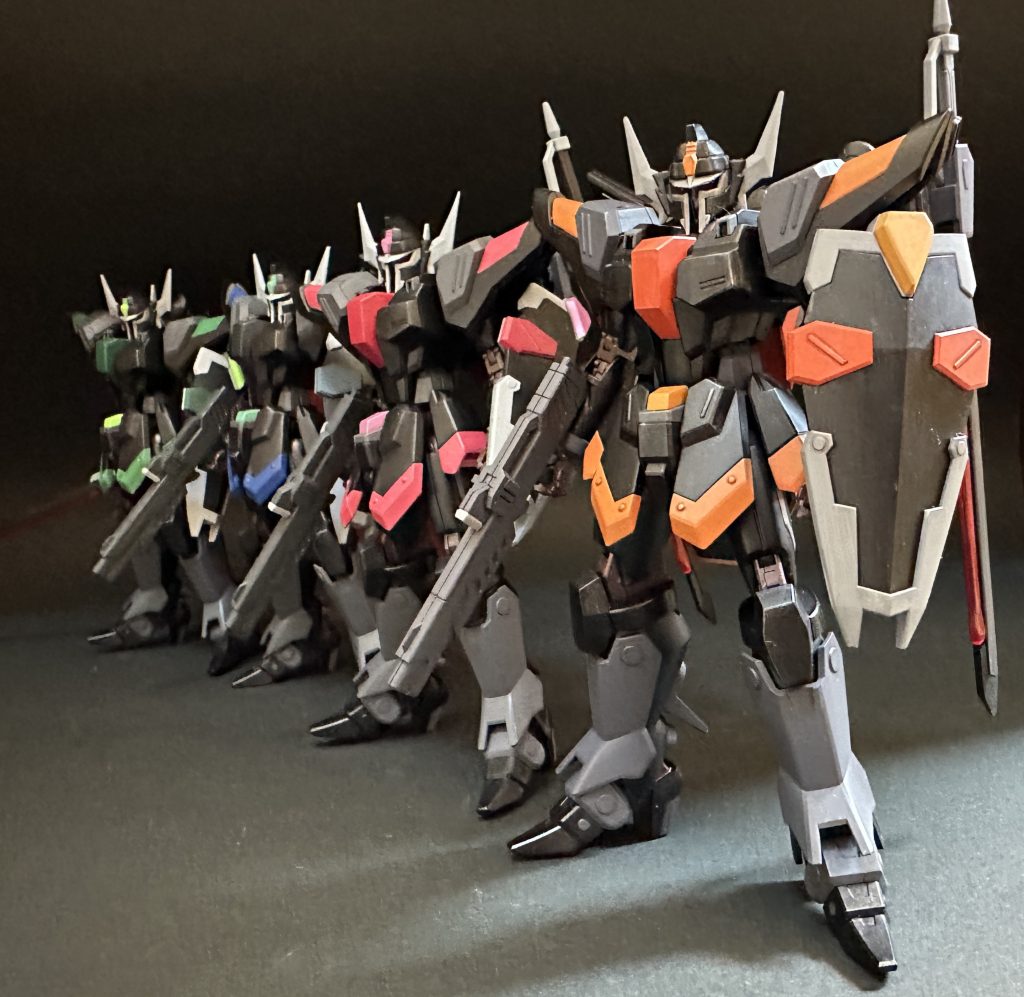 いろいろありましたけれどもこういう部隊のものは揃うとうれしいものですね。プラモデル完成品 2024 その84、85