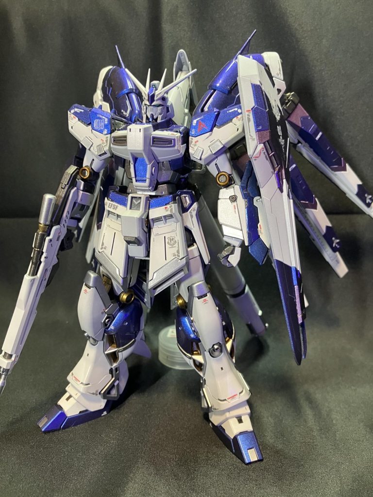 正面フレーム以外全部黒立ち上げです光沢箇所は少しだけ磨いてます