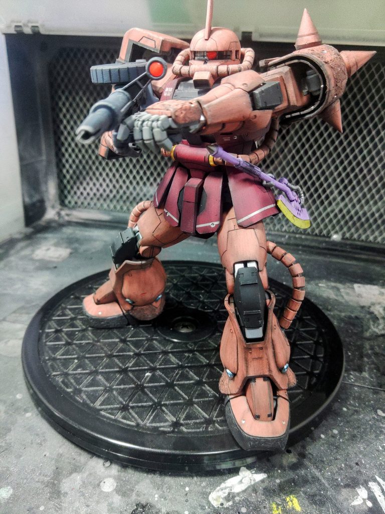 ヒートホークは柄を２cm程延長しました。分かりにくいですが…