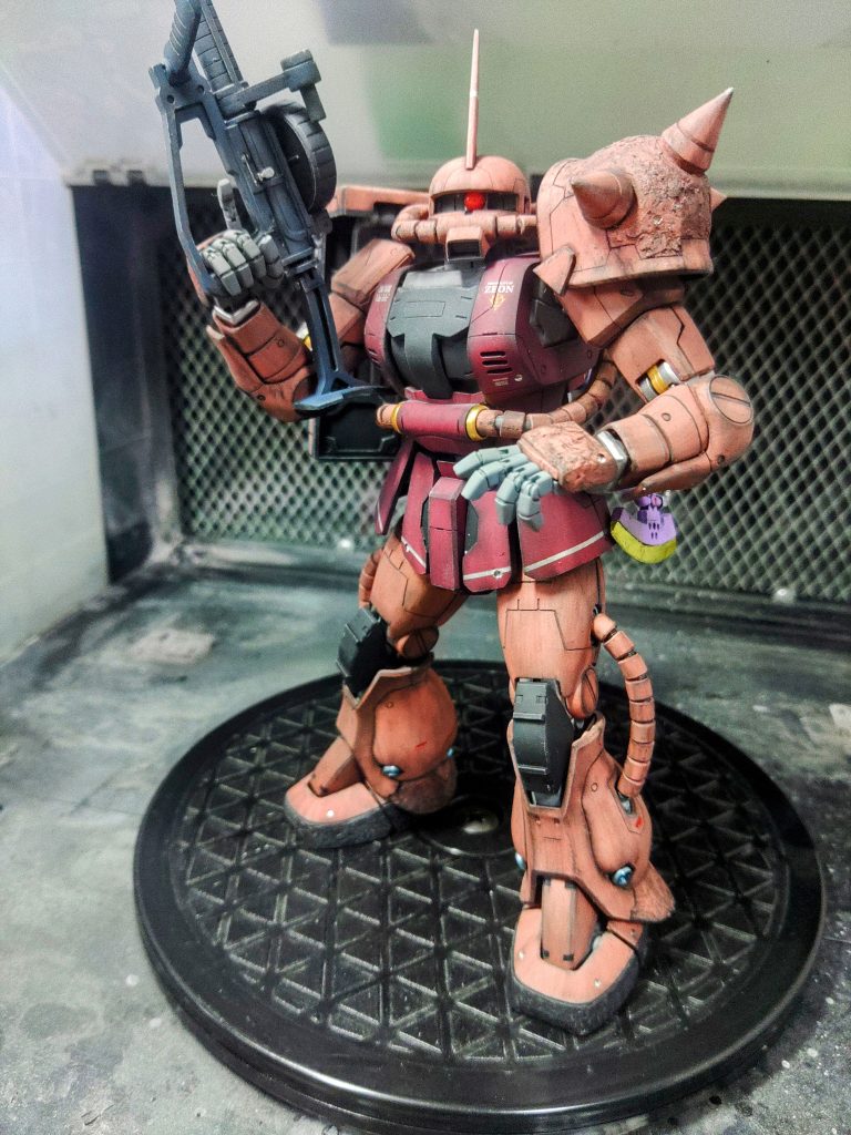 シャア専用ザク–5枚目/制作者：ケン