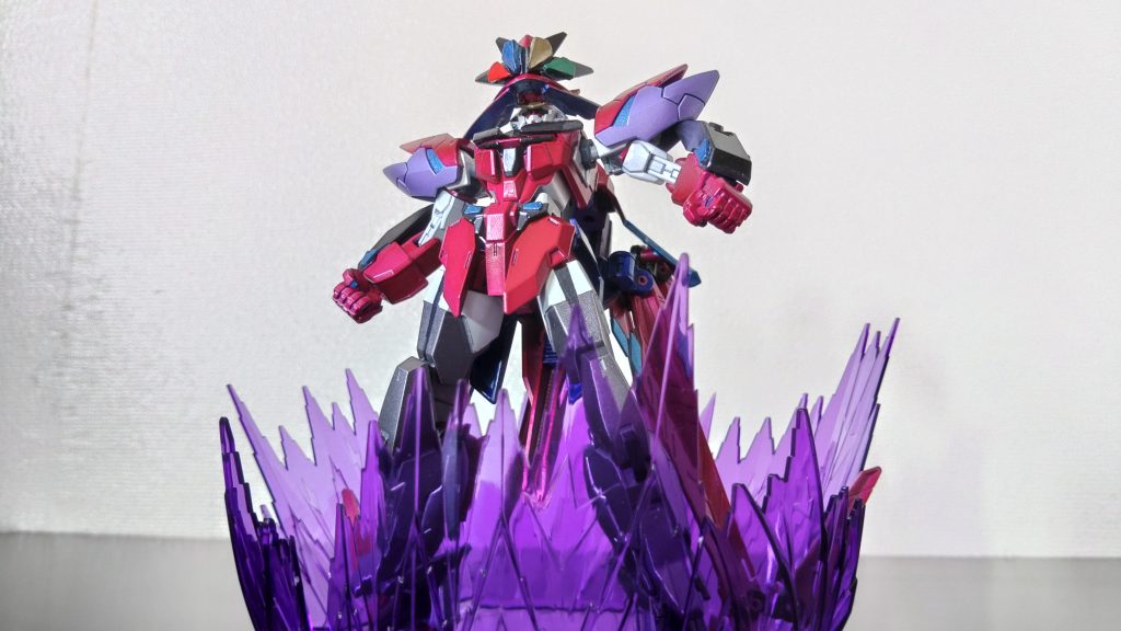 装着完了!変身するとキャロルの幼女体系から豊満な大人の女性になり、シンフォギアシリーズの変身シーンだと一番劇的な変化があるかも。