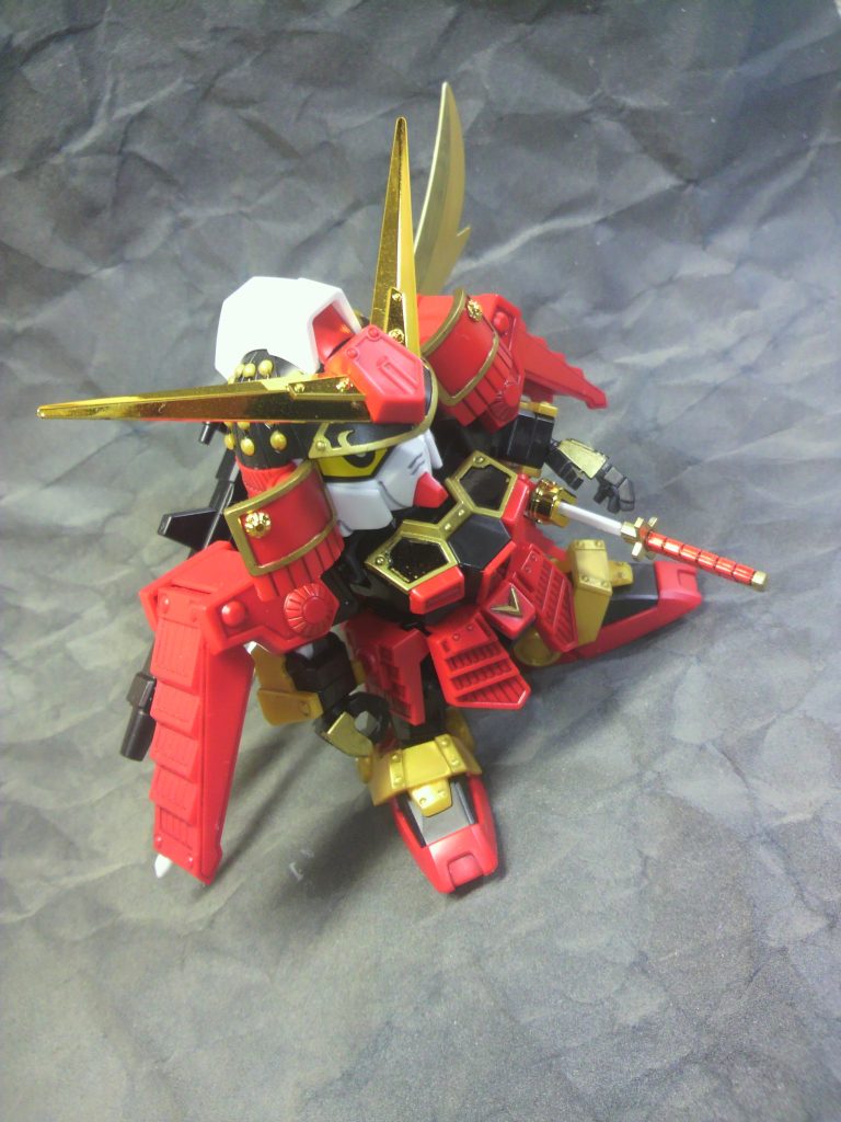 ※本機は2021.9　小田原での富野由悠季展に出展で仲間たちのプラモと一緒に集められた際にまとめて盗難されてしまいました。盗難は当時のタウンニュース小田原版にも載ったし警察にも届出をしています。