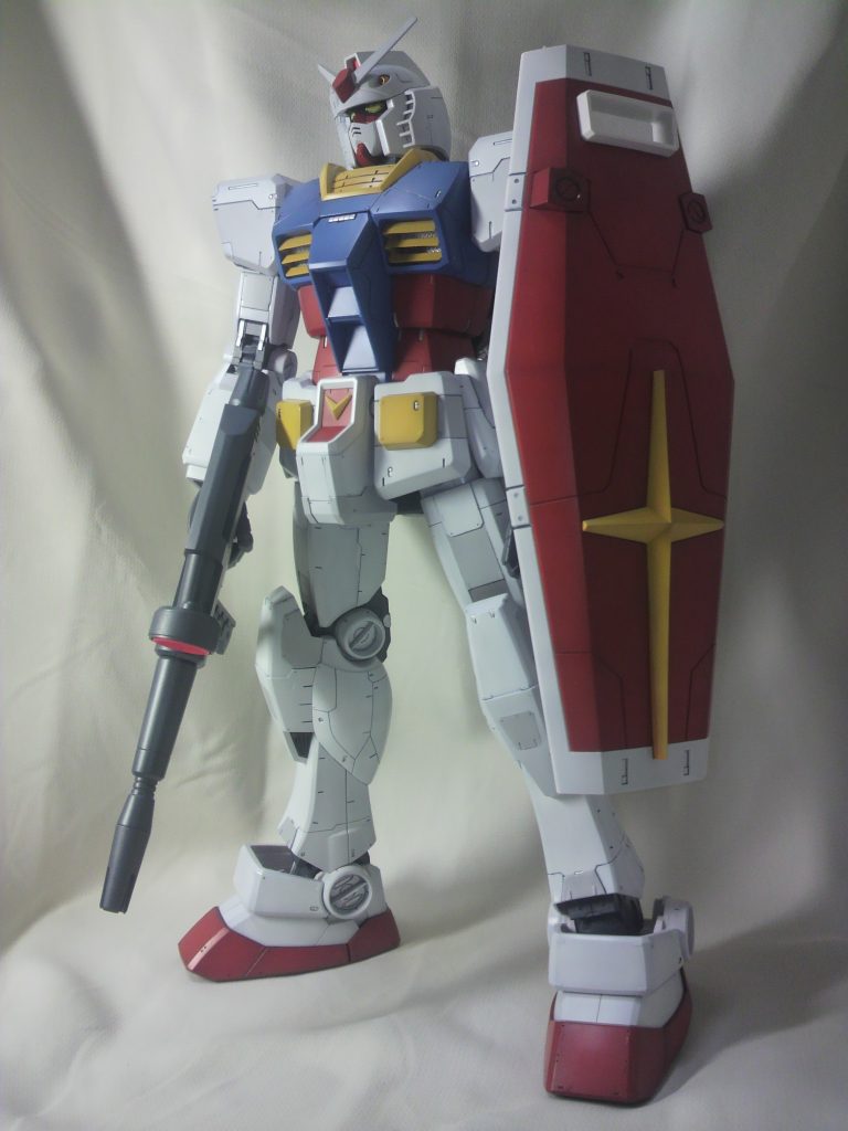 塗る面が大きいからエアブラシ塗装だと大変でした。