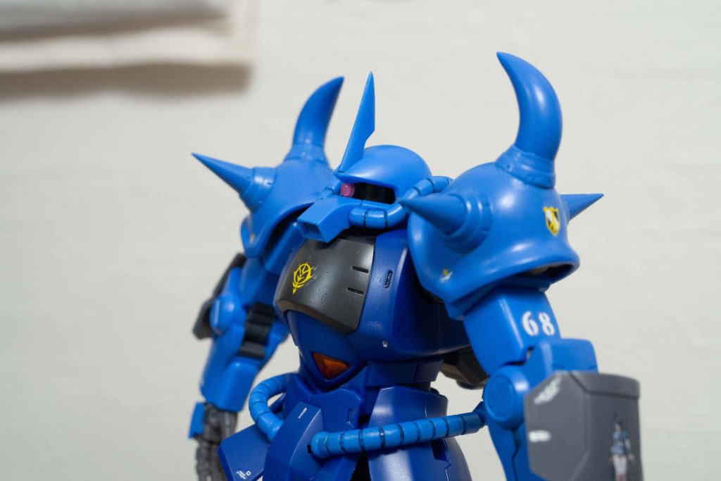 ここまで撮影したところで、腰のアーマーを直してないことに気づいた(笑)