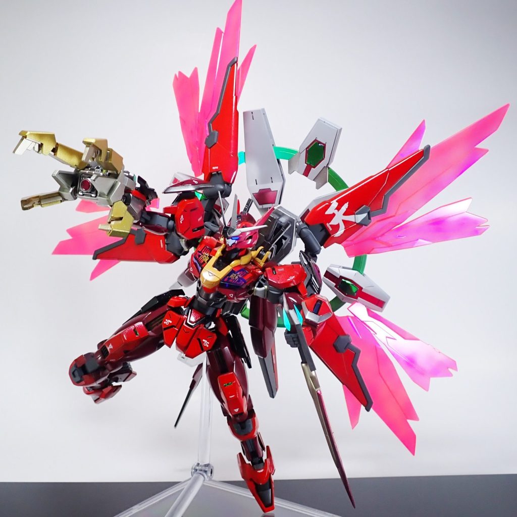 エアリアル改修型レッドフレーム｜こもれびさんのガンプラ作品