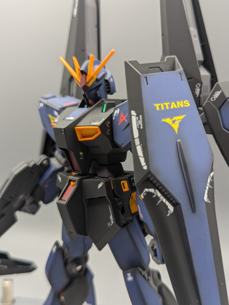 νガンダム　ブースター装備　ティターンズVer–2枚目/制作者：ばじーな