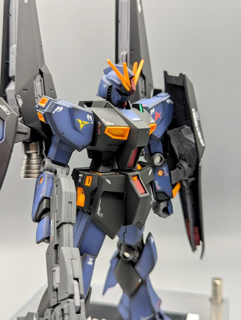 νガンダム　ブースター装備　ティターンズVer–3枚目/制作者：ばじーな