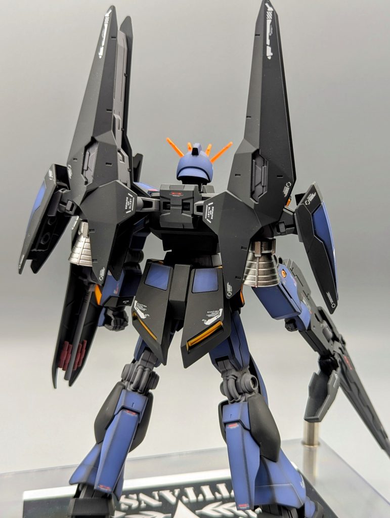 νガンダム　ブースター装備　ティターンズVer–4枚目/制作者：ばじーな