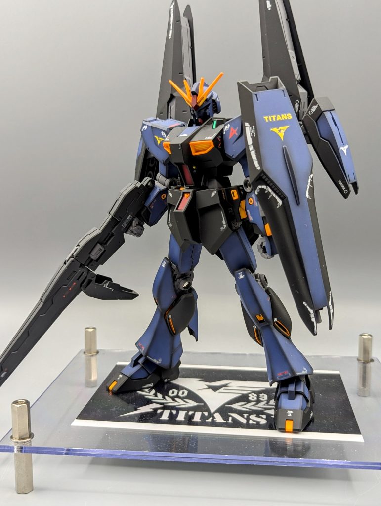 νガンダム　ブースター装備　ティターンズVer–6枚目/制作者：ばじーな