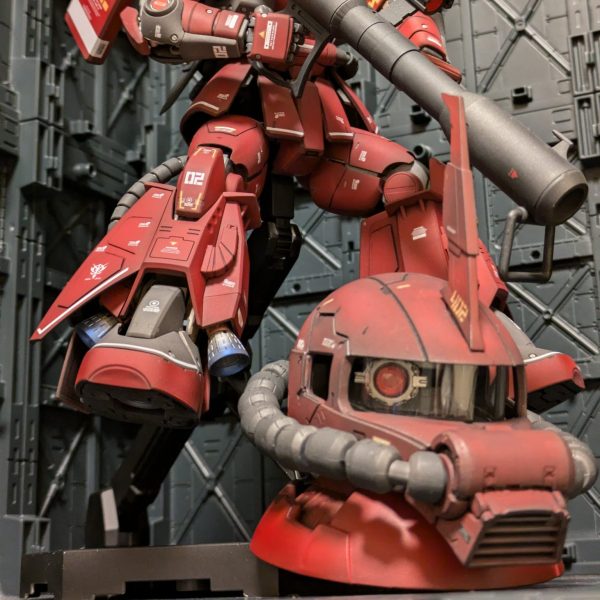MS-06R-2 ジョニーライデン専用ザクヘッド