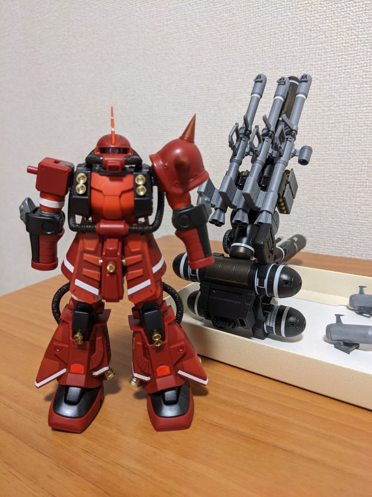 とりあえず、組み上げてみたところです。こういう展示もいいかもです