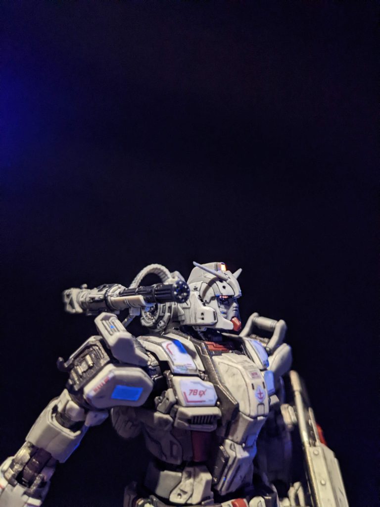 ショルダー・ガトリングで追撃!