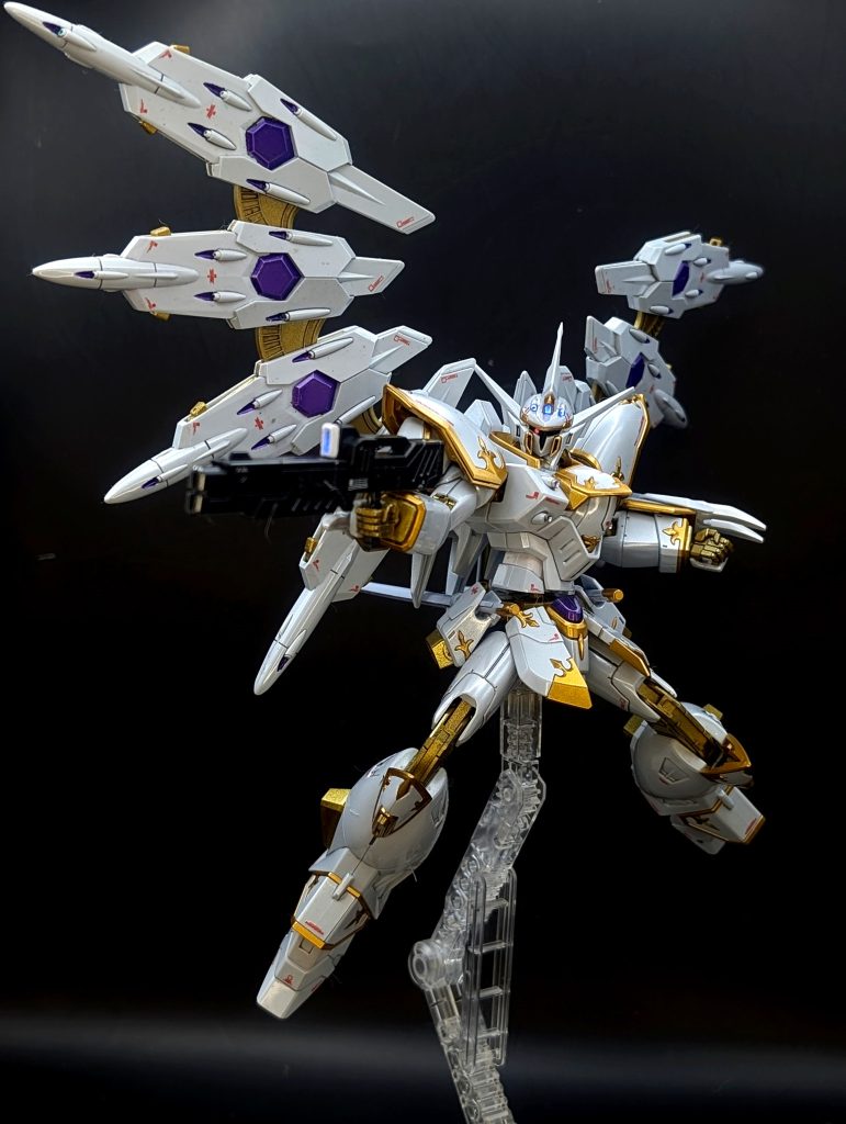 HG ブラックナイトスコードカルラ② 蛍光発色+ディティールアップ–8枚目/制作者：しうまい