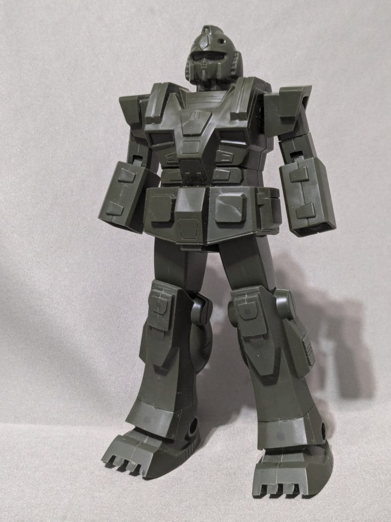 製作過程です。素組み、合わせ目消しから